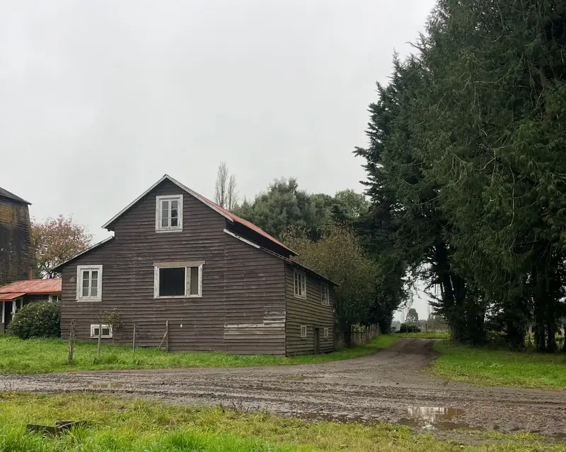 Casa de madera del Fundo Coñico en Purranque